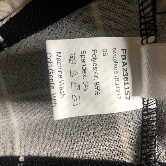 🔳Two Piece Checkerboard Set 🔲 - Picture 6 of 8